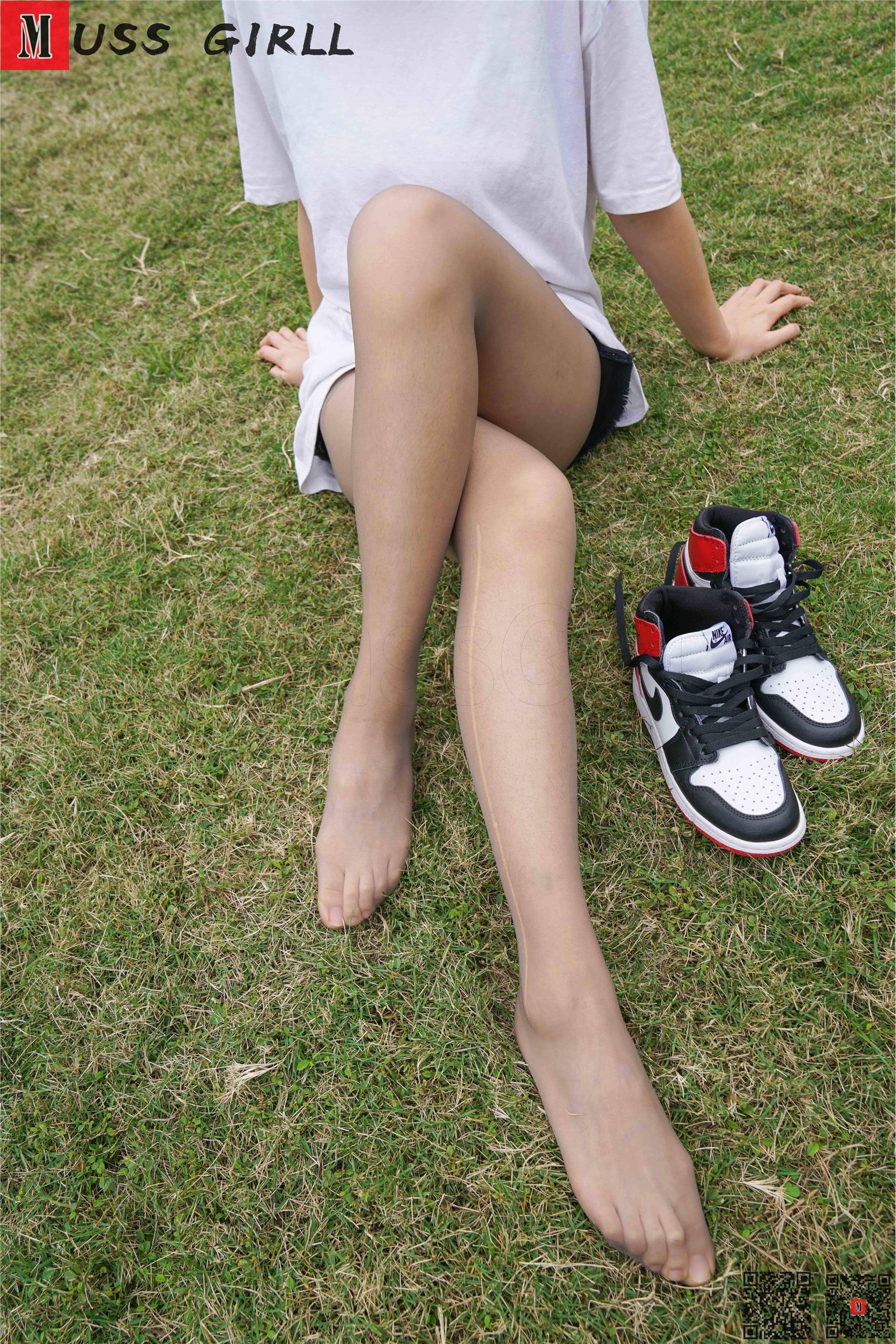 MussGirl慕丝女郎  NO.169 操场白衣裙